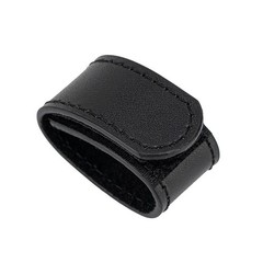 TACNEX Genuine Leather Belt Keeper 1 3/8&Prime; – 1 1/2&Prime; Wide Men&rsquo;s 1 pcs, Black