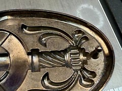 Cavalry Swords Weapon Black Color Mens Oval Vintage Belt Buckle