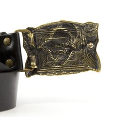 Belt buckle « Gladiator »; swordsman belt buckle; ancient warrior buckle;