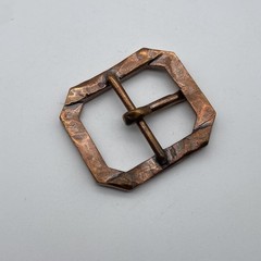 36mm Red Copper Buckle Men&rsquo;s Stylish Belt Buckle Leather Hardwares