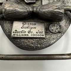 Vintage 1989 Siskiyou Buckle Co Tribute to Women Communications Industry USA