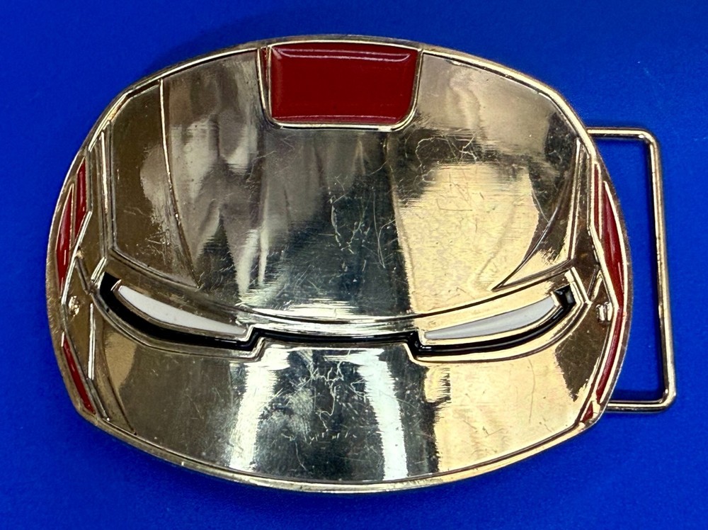 IRON MAN Full metal cosplay or just wear – 2010 Marvel Comics Belt Buckle
