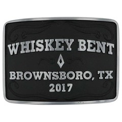 Montana Silversmiths Officially Licensed Whiskey Bent Brownsboro Western Belt…