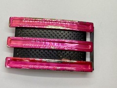 Adidas Golf 3 Stripe Pink & Black Color Trophy Award Style Used Belt Buckle