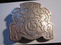 VINTAGE HORSE THEME CREST BELT BUCKLE – GW-9