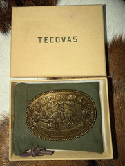 Tecovas Bucking Bronco Belt Buckle