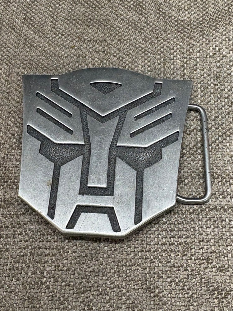 Transformers Metal Belt Buckle deception vintage 3 1/2&Prime;