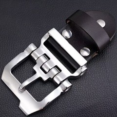 Stainless steel belt buckle head for men&rsquo;s anti allergic needle buckle belt head