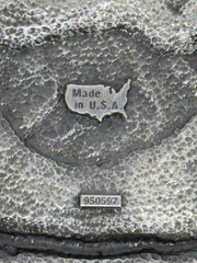Vintage NRA National Rifle Association Of America Pewter Belt Buckle Made In USA