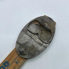 Vintage A&M Records & Tapes Styx Rock Band Silver Tone Belt Buckle Collectible