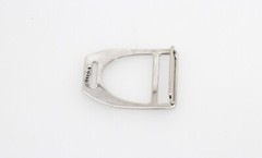 Hermes Etrier Buckle Belt 32mm Rudium Plated