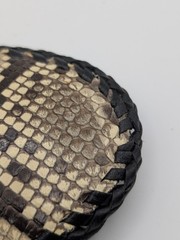 Genuine Python Snakeskin Belt Buckle The Skin Shop Leather Braided Western