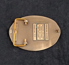 🌟US Army Operational Test Command OTC ATEC Insignia Crest, Brass Belt Buckle