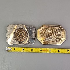 Illinois Bell Belt Buckle Lot of 3 Service Awards Attendance Safe Driver Tony