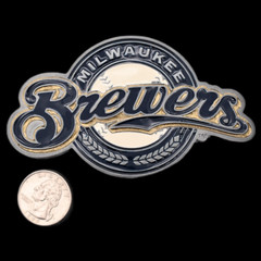 Brewers MLB Major League Baseball Team Belt Buckle (New Old Stock)