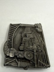 Choo -Choo! Western Train Buckle Cowboy Big Belt Buckle