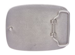 Women&rsquo;s or Men&rsquo;s Rectangular Plain Belt Buckle – Multi Color Options