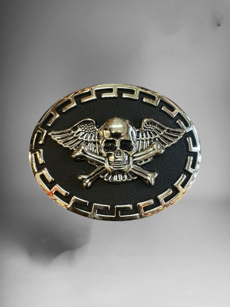 Fashion buckle With Skull Rock Style Belt Buckle Hebilla De Calavera