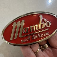 “Mambo Surf De Luxe” Belt Buckle 10cm x 5cm Australia