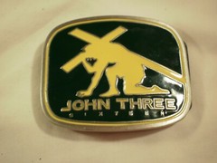 John Three Sixteen Kerusso Belt Buckle