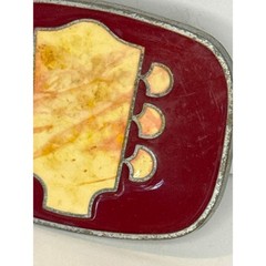Vintage The Nashville Network Logo Country Music RJ Roberts Belt Buckle