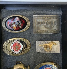 Lot of 8 Various Beltbuckles