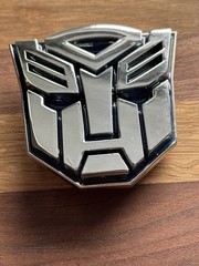 Hasbro Transformers Belt Buckles Blue Metal Original Halloween Cosplay Men Women