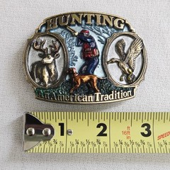 Belt Buckle – Great American Buckle Co. 1986 « Hunting an American Tradition »