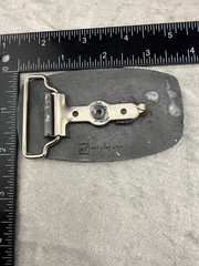 Vintage Hiniker Belt Buckle Silver Tone