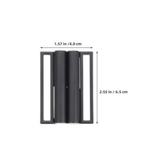 3Pcs Reusable Zinc Alloy Metal Belt Buckles for Clothing Adjustable Waist Straps