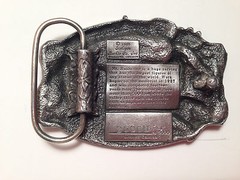 NEVER WORN 1985 Siskiyou Williams MT Rushmore South Dakota Belt Buckle LE
