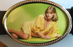 MICHELLE PFEIFFER- Very Sexy Pose from SCARFACE Belt Buckle New!