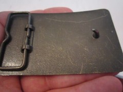 VINTAGE FRONTIER GOLD RUSH CLUB BELT BUCKLE – GW-5