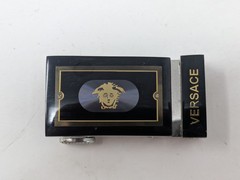 Versace Medusa Logo Adjustable Belt Buckle
