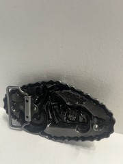 – Motorcycle Themed Aluminum Belt Buckle
