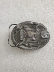 Vintage US The National Guard American Heroes Belt Buckle