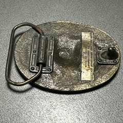 Bass Anglers Sportsman Society 20th Anniversary 1967-1987 Metal Belt Buckle