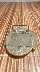 Vintage Metal 80th Anniversary Naval Petroleum Reserve No. 1 Buckle 1912-1992