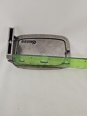Guess Belt Buckle Reversible 2 Sided Flip , Buckle Only, No Belt Included