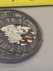 HARLEY-DAVIDSON Screamin Eagle BELT BUCKLE RainTree Officially Licensed EST 1903