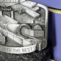 Wolmanized « Make It With The Best » Men&rsquo;s Western Belt Buckle