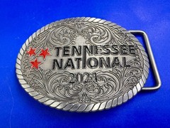 Tennessee National 2024 4th Place U21 Women&rsquo;s Enduro Trophy Award Belt Buckle