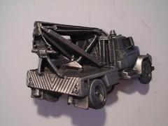 TOW TRUCK Belt Buckle 1981 Made in USA New Never used Vintage Made in USA