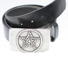 Buckles Gürtelschnallen Stern wechselgürtel Wechselschließe für 4 cm ledergürtel
