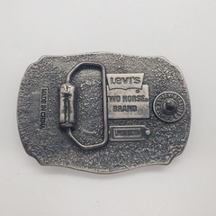 Levis Limited Edition Belt Buckle Levi Strauss Two Horse Brand San Francisco CA