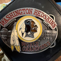 Willingham-ORR Washington Redskins World Champions Limited Edition Belt Buckle