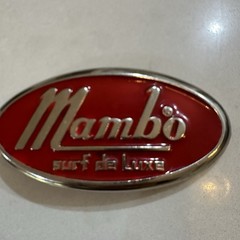 “Mambo Surf De Luxe” Belt Buckle 10cm x 5cm Australia