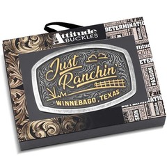 Montana Silversmiths Attitude Officially Licensed Dale Brisby Rodeo Belt Buckle