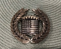 Famous Cadillac Stars Stripes Patriotic Cadillac Emblem USA Metal 8387