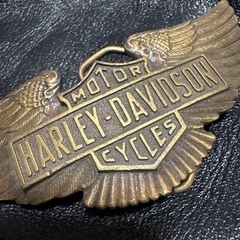 Harley-Davidson Vintage Buckle Color;Gold INDIANA METAL CRAF